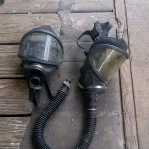 Old ww2 gas masks